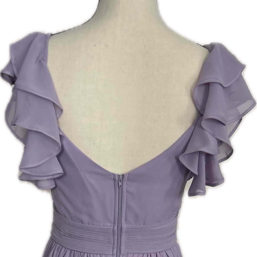 Birdy Grey Lavender Ruffle Maxi Dress - Picture 3 of 5